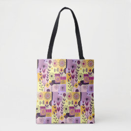 Blumengraffiti Tasche