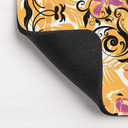 Blumengrafik, Gotik, Hollow Life Mousepad (Ecke)