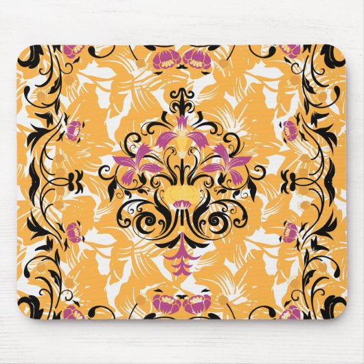 Blumengrafik, Gotik, Hollow Life Mousepad (Vorne)