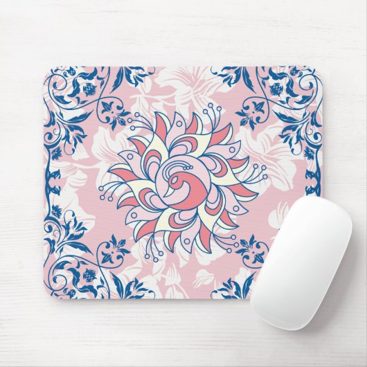 Blumengrafik, Rangoli-Leben Mousepad (Mit Mouse)