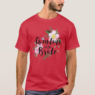 Blumengranma des Brautparty T-Shirt