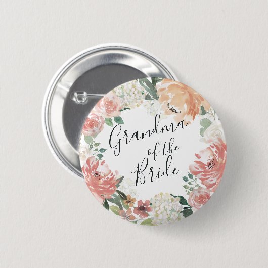 Blumengranma im Mittelsommer der Braut Button (Vorne & Hinten)