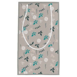 Blumengraubeutel Kleine Geschenktüte