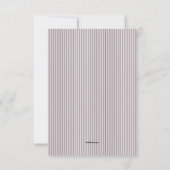 BlumengrenzBeileid danken Ihnen zu kardieren Dankeskarte (Rückseite)