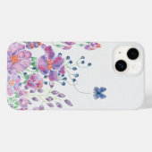Blumengrenze Case-Mate iPhone Hülle (Rückseite (Horizontal))