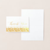 Blumengrenze "Danke" Folienkarte (Anzeige)