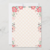 Blumengrenze Einladung (Vorderseite)