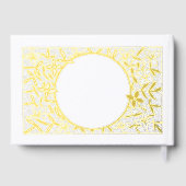 Blumengrenze Gästebuch (Rückseite)