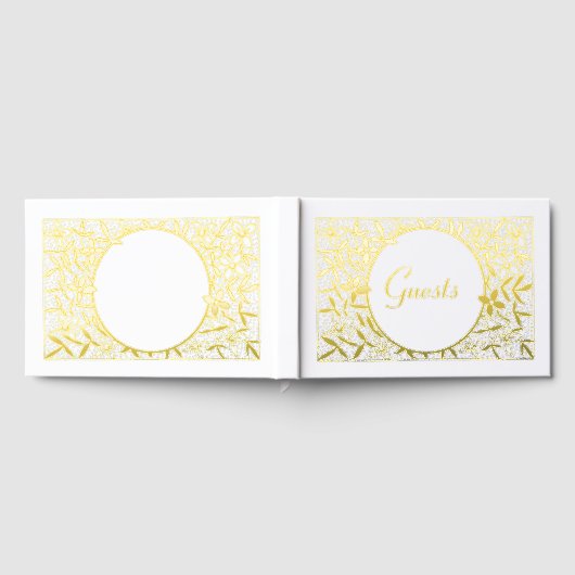 Blumengrenze Gästebuch (Voll)