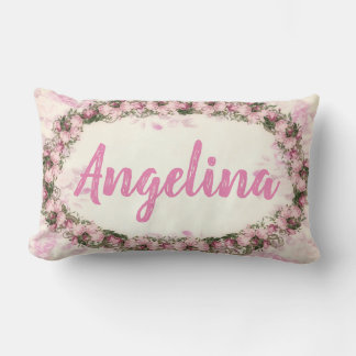 Blumengrenze - Persönliche Gestaltung Lendenkissen