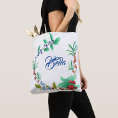 Blumengrenze Tasche (Von Nahem)