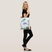Blumengrenze Tasche (Am Model)
