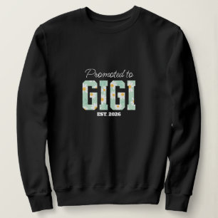 Blumengroßmutter, zur Oma befördert  Sweatshirt