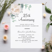 Blumengrün 25 Jahre Hochzeit