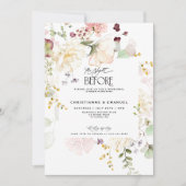 Blumengrün Abends vor Probe Einladung (Vorderseite)