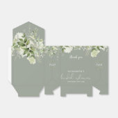 Blumengrün Elegantes Brautparty Geschenkschachtel (Ungefaltet)
