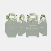 Blumengrün Elegantes Brautparty Geschenkschachtel (Ungefaltet)