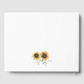 Blumengrün-Hochzeit im Stall Gästebuch (Rückseite)