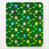 Blumengrün Mousepad (Vorne)