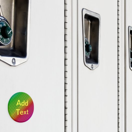 Blumengrün roter Regenbogen Gradient Diagonal Blen Magnet (In Situ (Schrank))