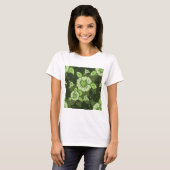 Blumengrün-T - Shirt (Vorne ganz)