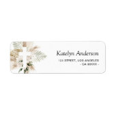 Blumengrün von Boho Pampas, Taufmarke (Vorne)