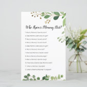 Blumengrün Wasserfarbe, die Mommy Best kennt (Stehend Vorderseite)