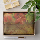 Blumengrunge Decoupage Seidenpapier (Geschenk)