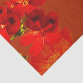 Blumengrunge Decoupage Seidenpapier (Detail)