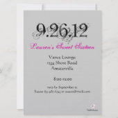 BlumenGrunge - Einladung des Foto-Bonbon-16 (Rückseite)