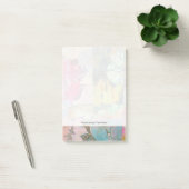 Blumengrunge-Kunstmuster Post-it Klebezettel (Büro)