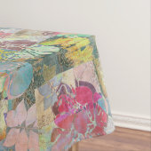 Blumengrunge-Kunstmuster Tischdecke (Beispiel)