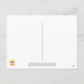 Blumengruß aus Australien Holiday Postcard Feiertagspostkarte (Rückseite)