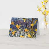 Blumengruß-Karte "Big Ditch Lily" Karte (Gelbe Blume)
