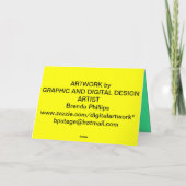 BLUMENgruß U. MITTEILUNGSKARTEN BRENDAS (Rückseite)