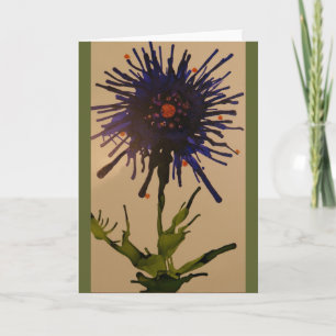 Blumengrüße Karte