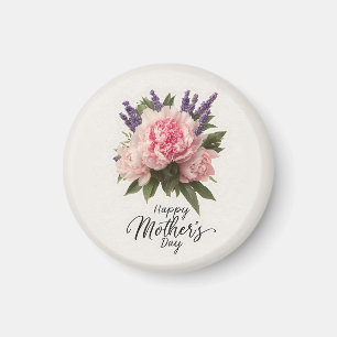 Blumengrüße "Tag der glücklichen Mutter" Magnet