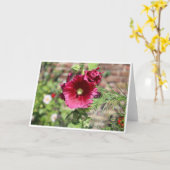 Blumengrüßkarte Karte (Gelbe Blume)