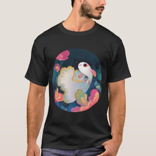 Blumenguppy T-Shirt (Vorderseite)