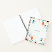 Blumengürtel-Hardcover-Notebook Notizblock (Innenseite)