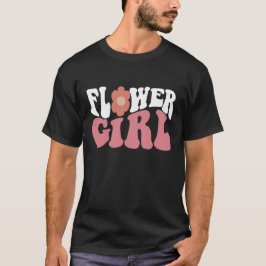 Blumengürtel Niedlich heiß rosa T-Shirt