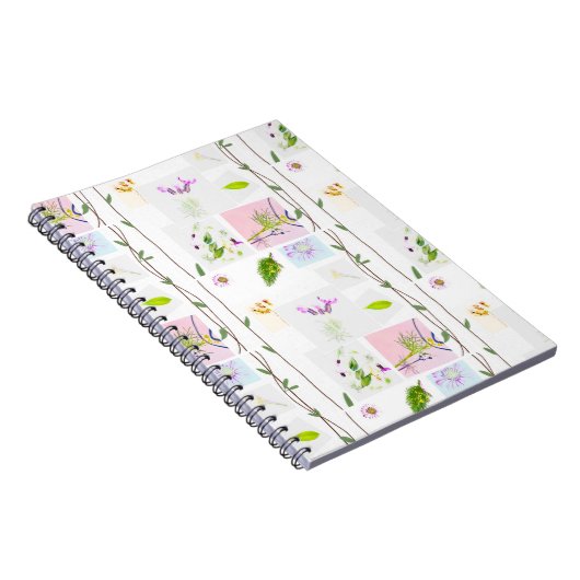 BlumengussNotebook Notizblock (Rechte Seite)