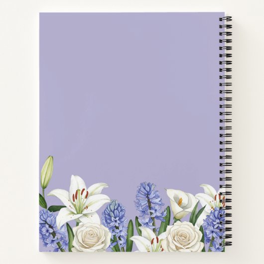 BlumengussNotebook Notizblock (Rückseite)