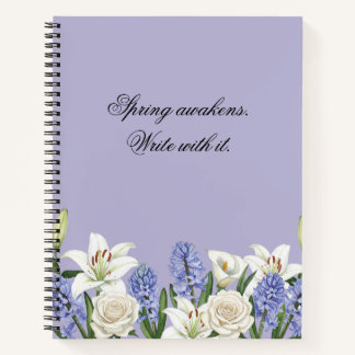 BlumengussNotebook Notizblock