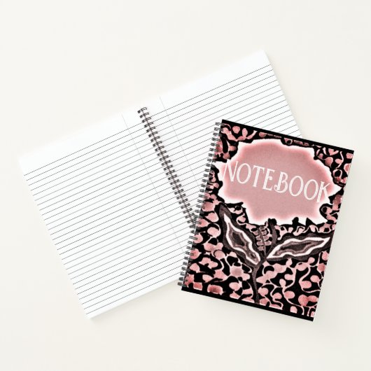 BlumengussNotebook Notizblock (Innenseite)