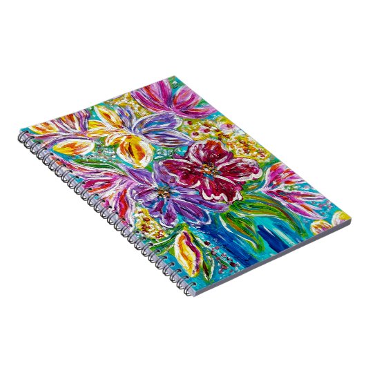 BlumengussNotebook Notizblock (Rechte Seite)