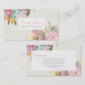 Blumenhaar - Sternenhimmel Karte (Vorne/Hinten)