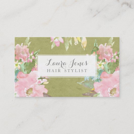 Blumenhaar - Sternenhimmel Karte (Vorderseite)