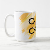 Blumenhaar Stylist Gold Schere & Beauty Salon Kaffeetasse (Links)