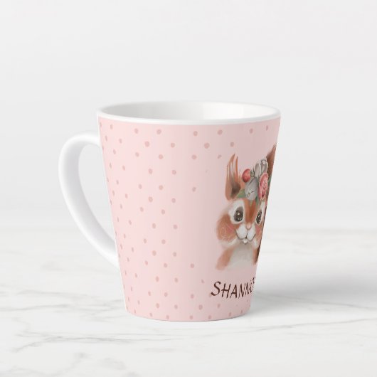 Blumenhahn Milchtasse (Linke Ecke)